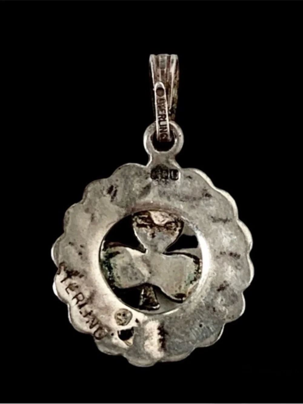 Pendant 925 Sterling Silver Lucky Clover